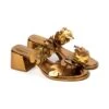 Farm Rio Brass Monstera Mid Heel Slide Sandal -Farm Rio Dress Shop 309922 01