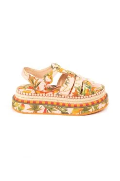 Farm Rio Mango Trees Espadrille Platform Sandal -Farm Rio Dress Shop 309971 03