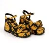 Farm Rio Caramel Bananas Knotted Platform Sandal -Farm Rio Dress Shop 309988 01