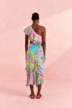 Farm Rio Beach Vibe One Shoulder Top -Farm Rio Dress Shop 310278 04