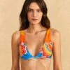 Farm Rio Dewdrop Spectrum Bikini Top -Farm Rio Dress Shop 310537 01