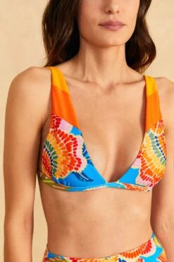 Farm Rio Dewdrop Spectrum Bikini Top -Farm Rio Dress Shop 310537 03