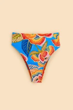 Farm Rio Dewdrop Spectrum High Waisted Bikini Bottom -Farm Rio Dress Shop 310538 04