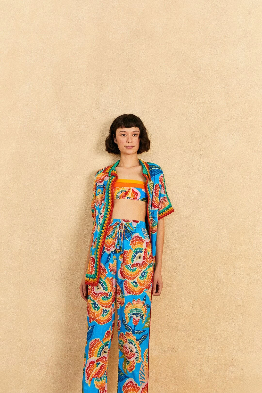 Farm Rio Dewdrop Spectrum Pants 4 Farm Rio Dewdrop Spectrum Pants - Image 2