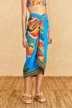 Farm Rio Dewdrop Spectrum Sarong 11 Farm Rio Dewdrop Spectrum Sarong -Farm Rio Dress Shop 310544 03