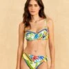 Farm Rio Bahia Mixed Scarves Bikini Bottom -Farm Rio Dress Shop 310573 01