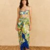 Farm Rio Bahia Mixed Scarves Sarong -Farm Rio Dress Shop 310575 01