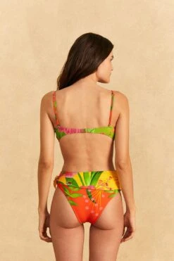 Farm Rio Romantic Garden High Waisted Bikini Bottom -Farm Rio Dress Shop 310601 03