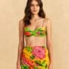 Farm Rio Romantic Garden Cover-Up Skirt -Farm Rio Dress Shop 310602 01