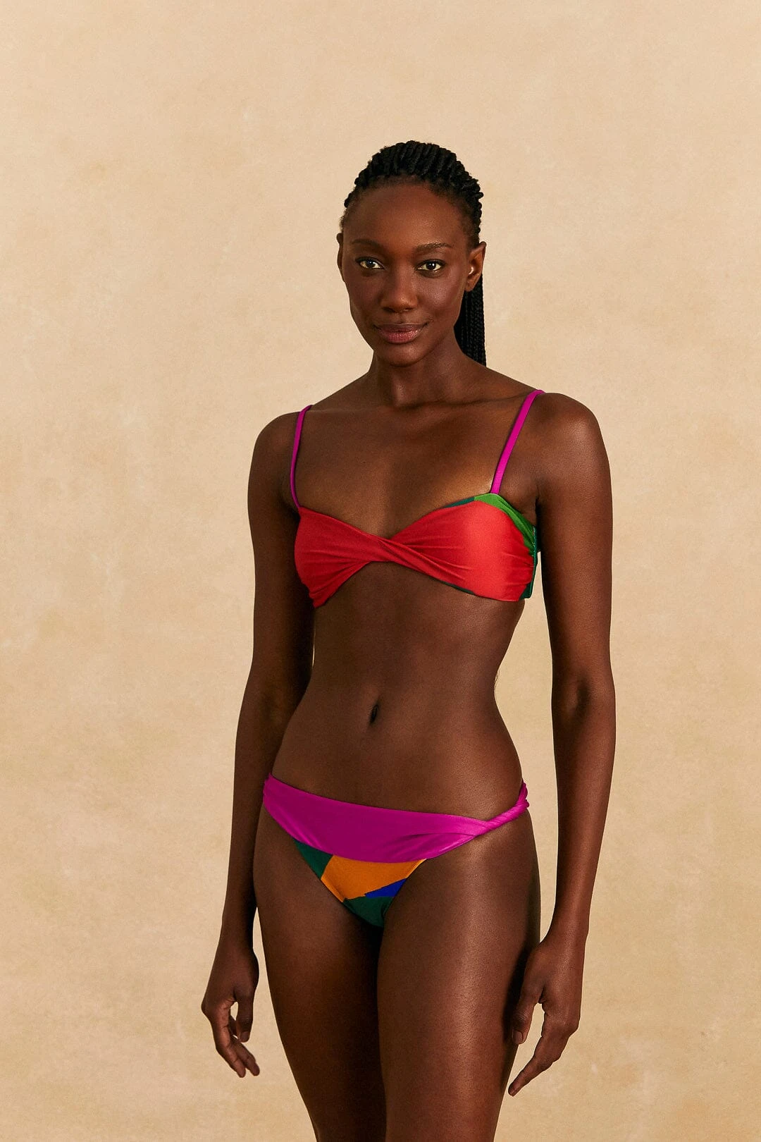 Farm Rio Colorful Leaves Bikini Top 3 Farm Rio Colorful Leaves Bikini Top