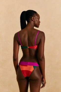 Farm Rio Colorful Leaves Bikini Bottom -Farm Rio Dress Shop 310631 03