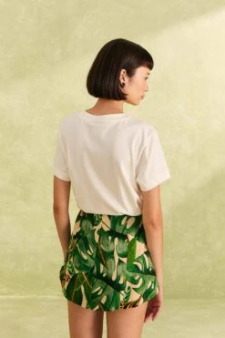 Farm Rio Tropical Leaves Shorts -Farm Rio Dress Shop 310644 04