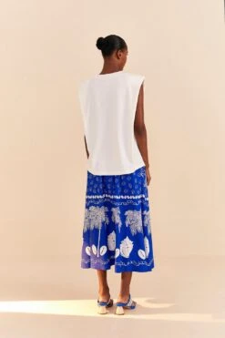 Farm Rio Festa Do Mar Organic Cotton T-Shirt -Farm Rio Dress Shop 310677 04