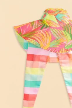 Farm Rio Lime Painted Birds Hat -Farm Rio Dress Shop 310716 03