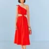 Red Knot Midi Dress 1 Red Knot Midi Dress -Farm Rio Dress Shop 311386 01