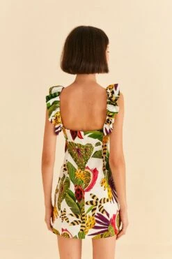 Farm Rio Striped Forest Mini Dress -Farm Rio Dress Shop 311388 05