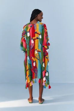 Farm Rio Wonderful Toucans Cover Up -Farm Rio Dress Shop 311538 05