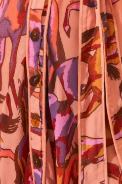 Farm Rio Rose Wild Horses Long Sleeve Mini Dress 12 Farm Rio Rose Wild Horses Long Sleeve Mini Dress -Farm Rio Dress Shop 312367 05