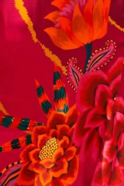 Farm Rio Vintage Wave Circle Cut-Out Midi Dress -Farm Rio Dress Shop 312373 06