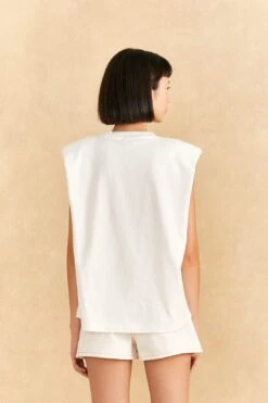 Farm Rio Nature Is The Future Embroidered Organic Cotton T-Shirt -Farm Rio Dress Shop 313563 04