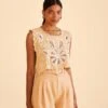 Farm Rio Beige Tailored Shorts 2 Farm Rio Beige Tailored Shorts -Farm Rio Dress Shop 313601 01