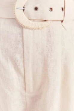 Farm Rio Off-White Tailored Shorts -Farm Rio Dress Shop 313614 05