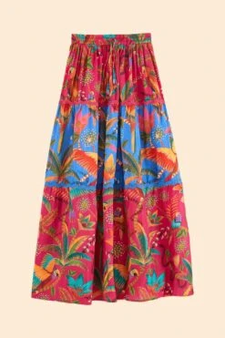 Farm Rio Macaw Party Mix Maxi Skirt 13 Farm Rio Macaw Party Mix Maxi Skirt -Farm Rio Dress Shop 313623 06