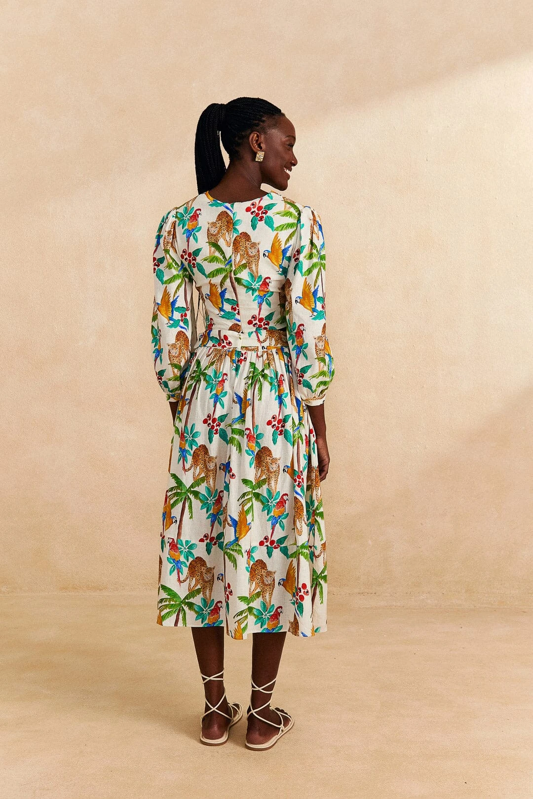 Farm Rio Tropical Paradise Midi Skirt 6 Farm Rio Tropical Paradise Midi Skirt - Image 4