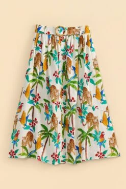 Farm Rio Tropical Paradise Midi Skirt 13 Farm Rio Tropical Paradise Midi Skirt -Farm Rio Dress Shop 313626 06