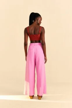 Farm Rio Pink Tailored Pants 11 Farm Rio Pink Tailored Pants -Farm Rio Dress Shop 313627 04