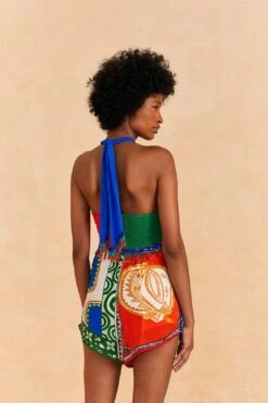 Farm Rio Off-White Pitta Colors Shorts 11 Farm Rio Off-White Pitta Colors Shorts -Farm Rio Dress Shop 313676 04