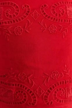 Farm Rio Red Lace Blouse 12 Farm Rio Red Lace Blouse -Farm Rio Dress Shop 313682 05