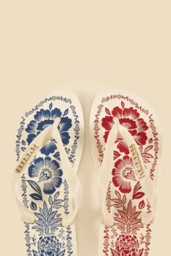 Farm Rio Mixed Pineapple Garden Havaianas Sandals -Farm Rio Dress Shop 313724 03