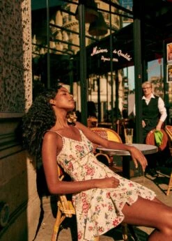 Farm Rio Romantic Garden Daniela Short Dress