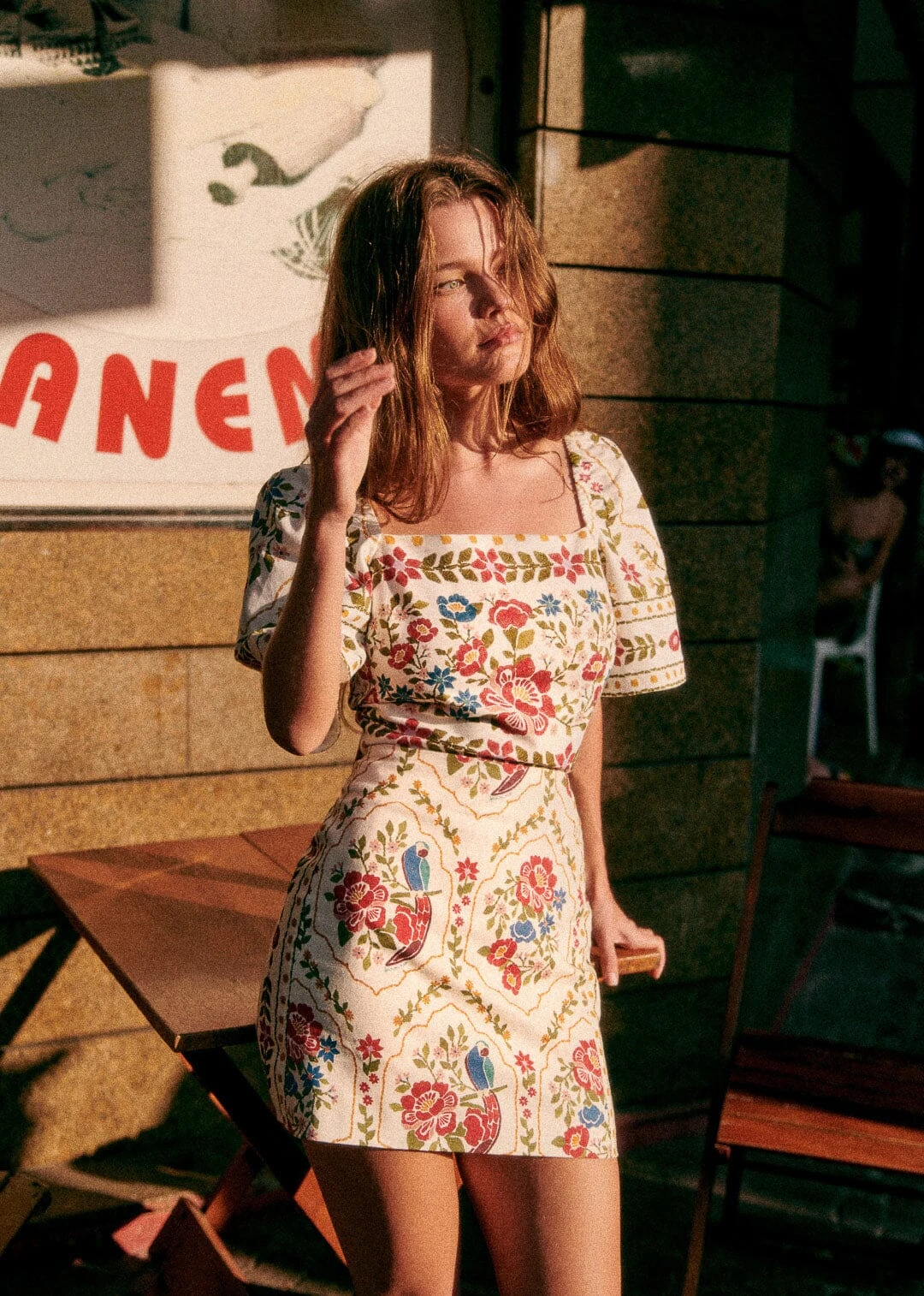 Farm Rio Romantic Garden Malia Mini Skirt 3 Farm Rio Romantic Garden Malia Mini Skirt