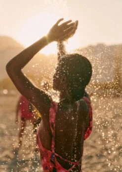 Farm Rio Sunset Macaw Flowers One Piece -Farm Rio Dress Shop 313799 04