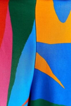 Farm Rio Colorful Leaves Lenzing™ Ecovero™ Viscose Pants -Farm Rio Dress Shop 314097 05