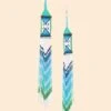Farm Rio Yawanawa Maxi Beaded Earrings -Farm Rio Dress Shop 314284 01