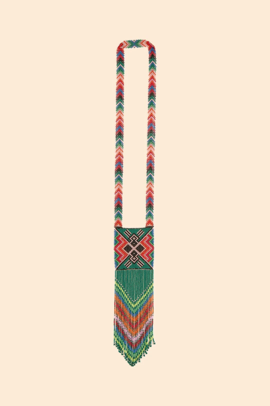 Farm Rio Yawanawa Maxi Beaded Necklace 5 Farm Rio Yawanawa Maxi Beaded Necklace - Image 3