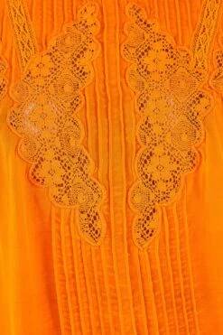 Farm Rio Orange Lace Blouse -Farm Rio Dress Shop 314469 05