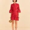 Farm Rio Red Palm Tree Mini Dress -Farm Rio Dress Shop 314488 01