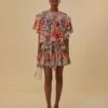 Farm Rio Off-White Tropical Yard Mini Skirt -Farm Rio Dress Shop 315950 01