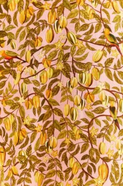 Farm Rio Light Pink Star Fruit Flower Mini Dress -Farm Rio Dress Shop 315955 04