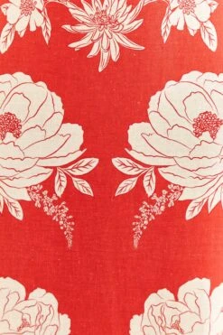 Farm Rio Pink Soft Garden Halter Neck Midi Dress -Farm Rio Dress Shop 315958 06