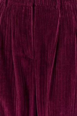 Farm Rio Burgundy Corduroy Pants 12 Farm Rio Burgundy Corduroy Pants -Farm Rio Dress Shop 316009 05