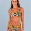 Farm Rio Striped Bananas Full Bikini Bottom -Farm Rio Dress Shop 316264 01