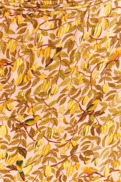 Farm Rio Light Pink Star Fruit Midi Skirt -Farm Rio Dress Shop 316416 05