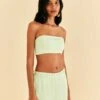 Farm Rio Mint Sleeveless Crop Top -Farm Rio Dress Shop 316420 01