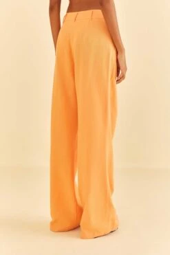 Farm Rio Peach Low Waisted Pants -Farm Rio Dress Shop 316423 04