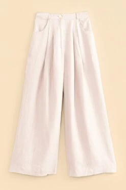 Farm Rio Off-White High Waist Pants 9 Farm Rio Off-White High Waist Pants -Farm Rio Dress Shop 317222 04